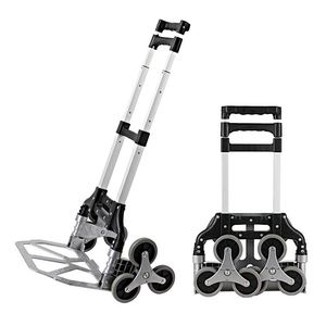 50-70kgs Nhiệm Vụ Trung Bình Có Thể Gập Lại Tay Giỏ Hàng Bạc Có Thể Gập Lại Đẩy Xe Đẩy Với Nhiệm Vụ Ánh Sáng Tải Gấp Mua Sắm Giỏ Hàng Cao Su 1 Bộ - Product Image 1