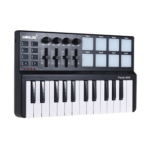 На выбор панда мини 25-ключ ультра-портативный USB MIDI контроллер клавиатуры - Product Image 6
