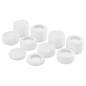 Playpssilikon beyaz 10 adet evrensel Joystick Thumbstick PS5 Xbox One anahtarı Pro denetleyici için kapak - Product Image 3