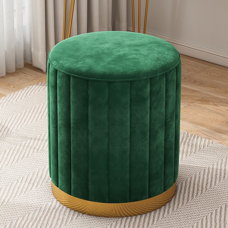 Style velours vert foncé