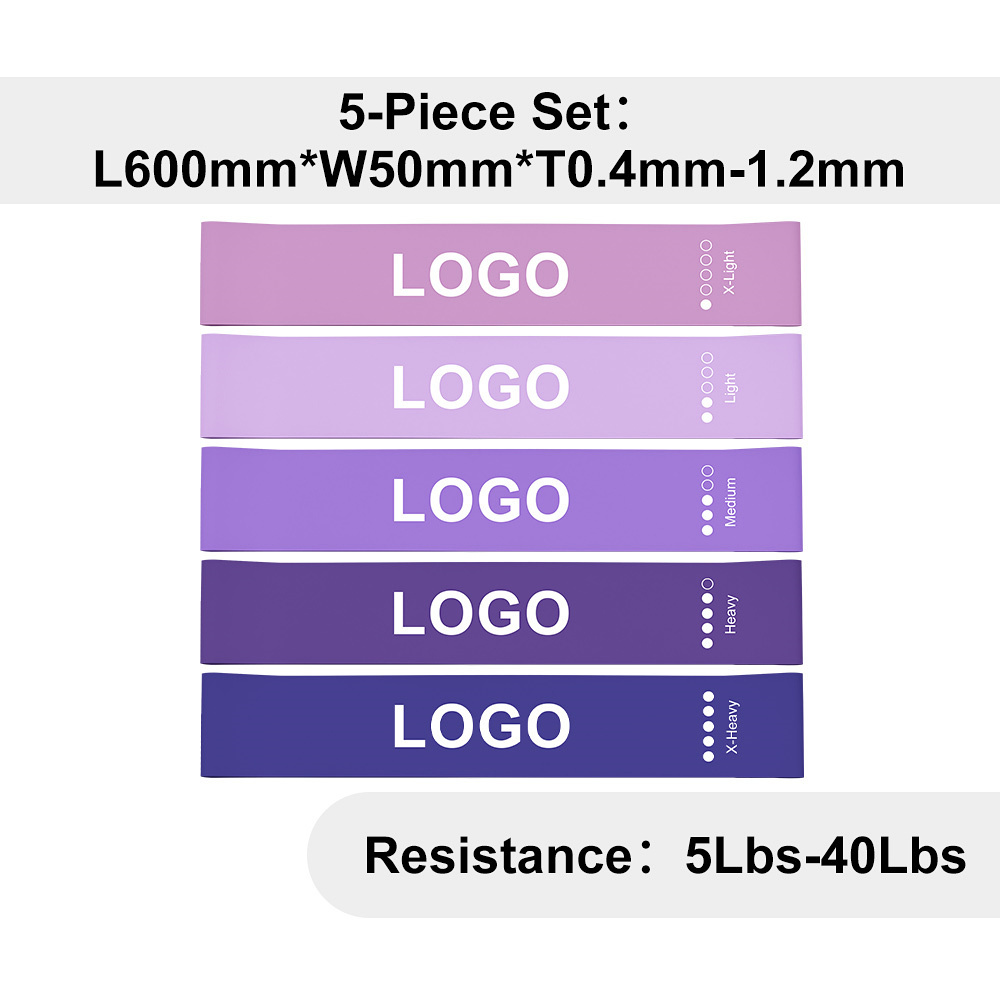 Gradient-Purple 5Pcs Set