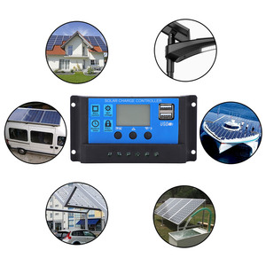 Controller di carica solare automatico MPPT PMW grande potenza 5V 3A uscita USB Display LCD HD - Product Image 4