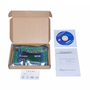 Network 4-türige Zugangs kontroll karte mit Unterstützung für freie Software Verbinden Sie den 4-teiligen RFID-Kartenleser und die 4-teiligen Ausgangs tasten - Product Image 4