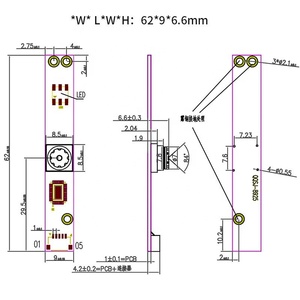 Fotocamera per laptop OV5645 5 milioni di macchina pubblicitaria Android senza unità Flash modulo fotocamera USB supporto personalizzazione - Product Image 3