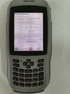 Portatile di raccolta dati con Campo Genius software GIS GPS controller U18 - Product Image 2
