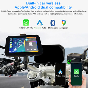 5 Inch <strong>Bluetooth</strong> Conted <strong>Touch</strong> <strong>Screen</strong> GPS Navigator Waterproof Android Car Motorcycle Play Portable DVR Navigation System - Product Image 4