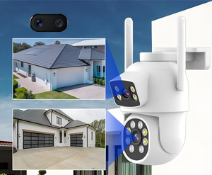 כיפה cctv אבטחה חיצונית מצלמת אבטחה גבוהה הגדרה מלאה צבע לילה חזון תנועה זיהוי אנושי מעקב IP wifi <span class=keywords><strong>ptz</strong></span> מצלמת - Product Image 4