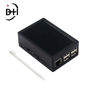 for <strong>Raspberry</strong> <strong>Pi</strong> 3b+ <strong>3</strong>.5 Inch Touch Display <strong>Case</strong> Can Install Cooling Fan 2 In 1 Chassis Abs Box - Product Image 2