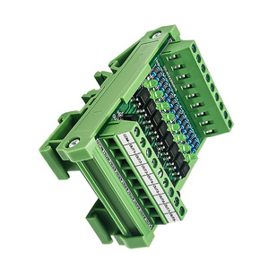 Módulo terminal optoacoplador de salida NPN de 8 entradas PNP con interfaz de salida digital DC12V de aislamiento fotoeléctrico - Product Image 5