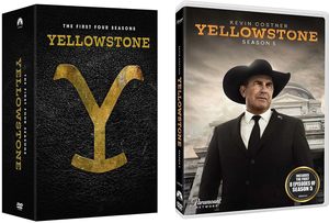 LA Filmleri Mağazası YELLOWSTONE Tüm Seri 1-5 Sezonlar 1 2 3 4 5 - 1-4 Kutu Seti + Sezon 5 DVD Filmler TV Dizisi - Product Image 1