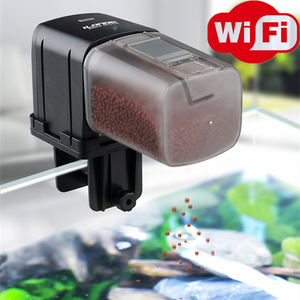 WiFiリモートコントロールフィッシュフィーダースマートフィッシュタンクフィーディングホリデーオートフィッシュ食品タイミングディスペンサー自動水族館フィーダー - Product Image 2
