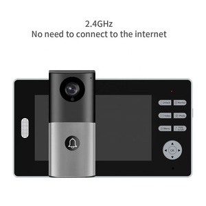 2,4g intercomunicador inalámbrico timbre hogar Villa Voz bidireccional Oficina timbre inalámbrico portátil sistemas de intercomunicación para hogares - Product Image 2