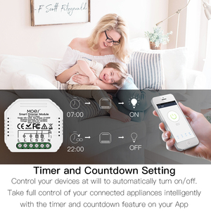 Tuya調光器スイッチモジュールリレーWifiZigbee1ギャング2ギャング2way3wayスマートホームオートメーションシステムAlexaAcho MOESファクトリー - Product Image 5