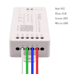 SP108E светодиодный контроллер Wi-Fi для WS2812 WS2813 SK6812 адресуемый RGB светодиодный пиксели - Product Image 6