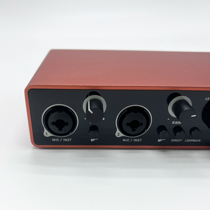 Профессиональная звуковая карта usb X2, звуковой интерфейс USB для студийной записи инструментов - Product Image 4