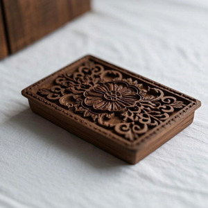 Enrutador de torno de torneado CNC de madera personalizado Servicio de mecanizado de fresado Productos de madera Modelo de prototipo rápido Cnc de madera personalizado - Product Image 4