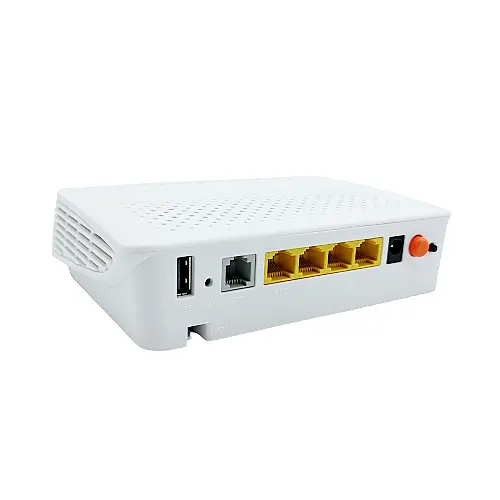 Fibra óptica FTTH FTTB FTTX Red 1ge 3fe 1 macetas Blanco ONU DC 12V/1A Soluciones Wifi incorporado/interno 45PCS/CTN GL-X8004U-YD