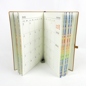 Venta al por mayor personalizado A5 con correa elástica PU diario cuaderno impreso marca Logo diario Bloc cuaderno de notas de cuero PU - Product Image 4