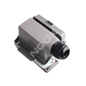 16 pol H16B-SGR-LB H16B-AD-LB 16 Pole Rectangular heavy duty steckdosen stecker mit 1 hebel