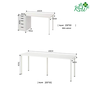 Scrivania per Computer Desktop dettagliata multifunzionale facile da montare - Product Image 6