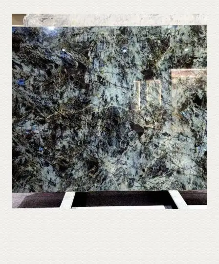 Faith Stone Natural Madagascar Blue Granite Stone Slabs Premium Quality for Your Home