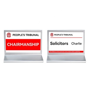Suny Electronic Conference Meeting Table Name Card E-Ink Epaper Electronic Name Tags for Office - Product Image 1