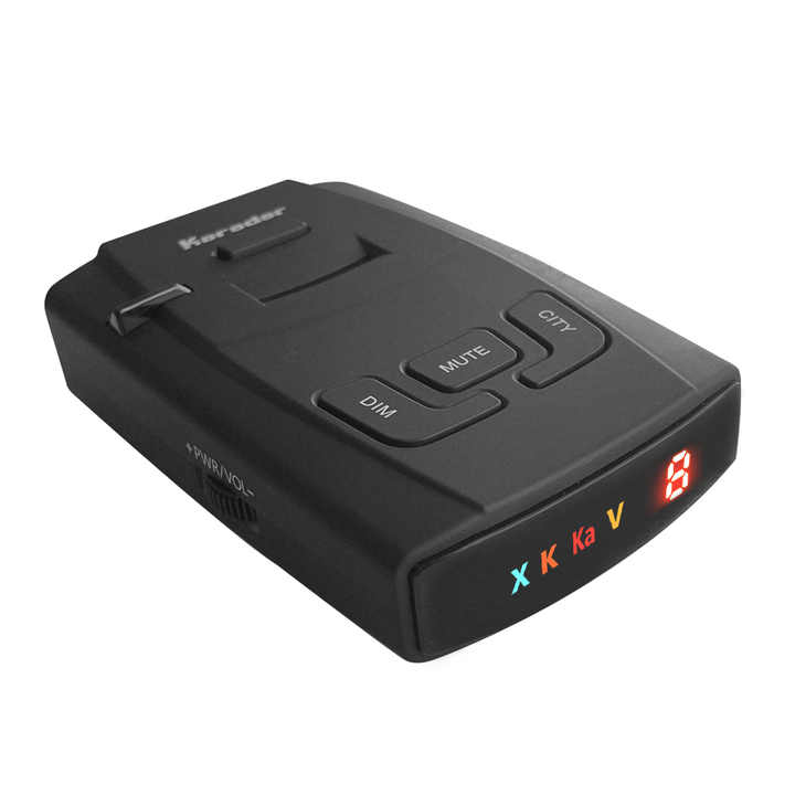 Signature S-360 Car Radar Detector with English Menu One-Way Anti-Speed Alarm for EU USA Korea Asia-Karadar