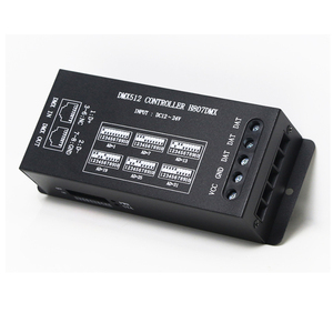 DC5V 12V 24V RGB RGBW мощное прямое подключение DMX512 консоль контроллер H807DMX 1024 Пиксель DMX SPI декодер - Product Image 5