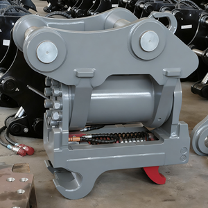 Anbaugeräte Digger Power Tilt <span class=keywords><strong>Hitch</strong></span> Bagger Schnell kupplung Hydraulische Kipp-Schnell kupplung für 5-Tonnen-Bagger - Product Image 6