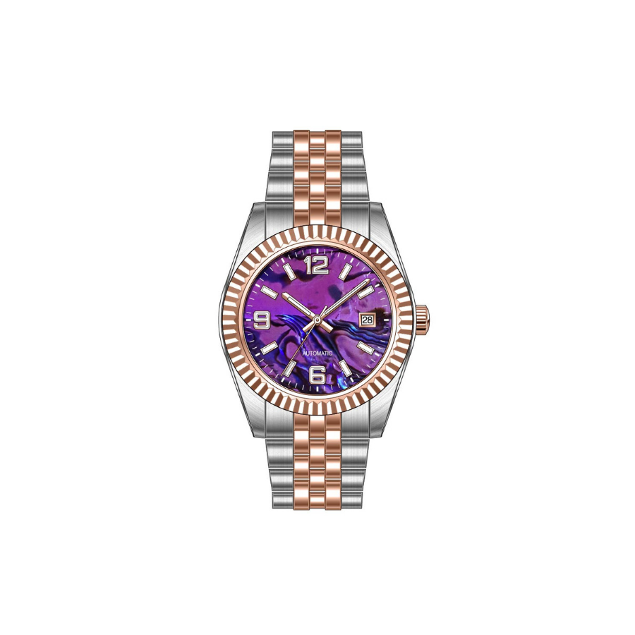 Steel & Rosegold