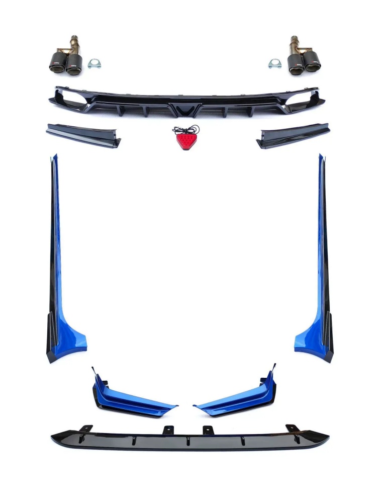 Tail Throat+Front & Rear Bumper