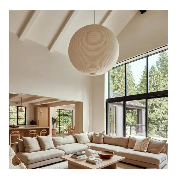 Modern Luxe Villaproject Biedt Op Maat Gemaakte Woonkamermeubelontwerpdiensten Voor Het Hele Huis