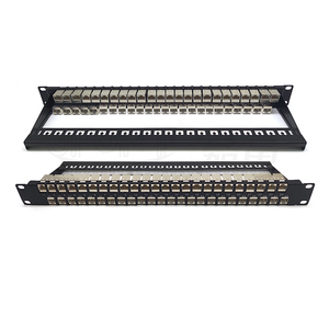 Panel de conexión LAN Ethernet 1U de 19 pulgadas, 24/48 puertos, montaje en rack, CAT6/CAT5E, marco de distribución de Red Modular con UTP/FTP RJ45 - Product Image 6