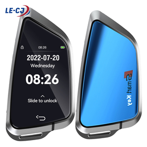 Evrensel CF568/588 5 düğmeler B-MW stil evrensel modifiye LCD ekran akıllı uzaktan araba anahtarı motor çalıştırma durdurma modelleri - Product Image 5