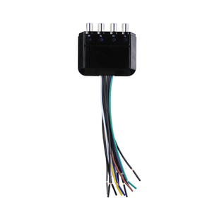 Adaptador convertidor de salida de línea convertidor de alta a baja impedancia de 4 vías de Audio para coche de alta calidad - Product Image 2
