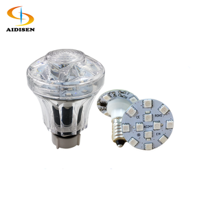 40mm di diametro LED Cabochon 60mm 16 LED luce del Funfair programma automatico AC24V E14 lampade da divertimento luce Led punto PC