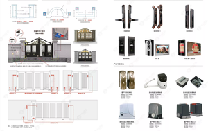 Ống Sắt Hiện Đại Cổng Ưa Thích Nhà Ấn Độ Tường Ranh Giới Mới Nhất Chính Thiết Kế Cổng Để Bán Nhà Không Dây Tùy Chỉnh Chống Đào Tạo - Product Image 6