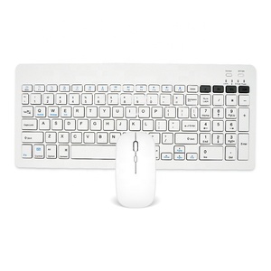 Custom Language RU SP GE UK US Arabic Layout Wireless <strong>bluetooth</strong> <strong>Keyboard</strong> and Mouse Set Combo with Dual Modes 2.4G BT 1 BT 2 BT 3 - Product Image 1
