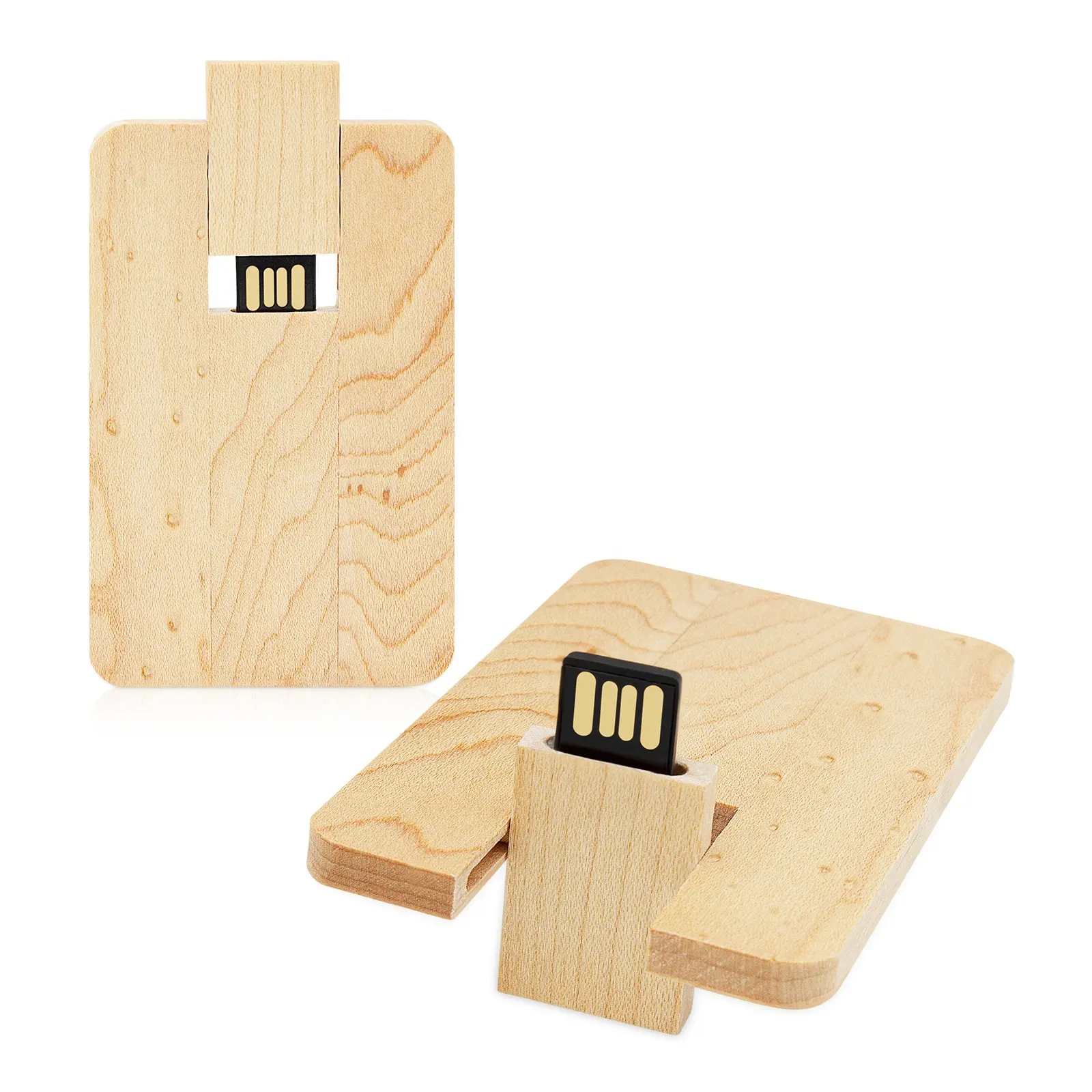 The Wooden Card Custom Logo pendrive Laser printing USB 2.0 Stick 1GB 2GB 4GB 8GB 16GB 32GB 64GB Christmas gift USB Flash Drive