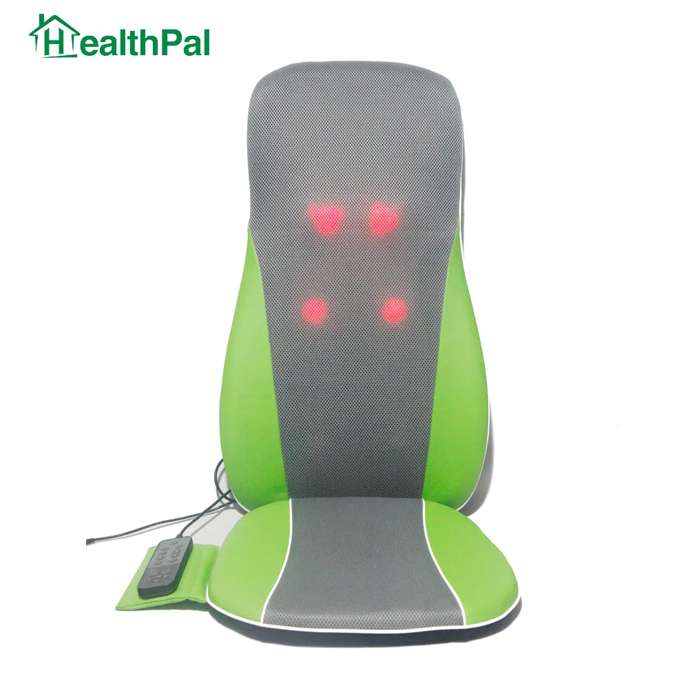 Good Quality Heating Vibration Ergonomic Seat Lower Design Shiatsu Massage Back Cushion