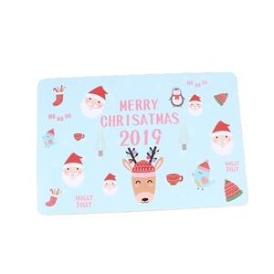 定制批发廉价PP塑料印花餐垫和桌垫防滑垫 - Product Image 1