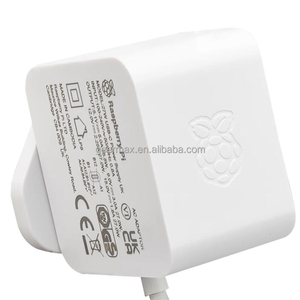 Raspberry Pi 5 alimentatore ufficiale 27W ingresso USB-C 100-240Vac bianco nero 1.2m 18AWG cavo USB C adattatore di alimentazione lampone Pi5 - Product Image 2