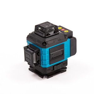 OEM专业平面施工工具16线4d廉价旋转360绿色水平激光自流平交叉线激光水平