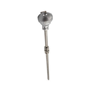 Montaje de acero inoxidable tipo K 0-1200 grados C, Sensor de temperatura termopar para Industrial - Product Image 1