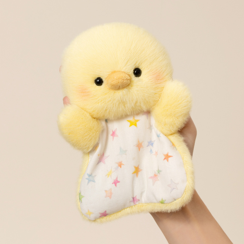 Beanbag yellow chicken