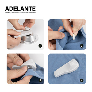 UHF 860-960MHz và <span class=keywords><strong>am</strong></span> 58KHz Tần số kép dễ dàng chống trộm thẻ cứng cho nhiều cửa hàng bảo mật - Product Image 4