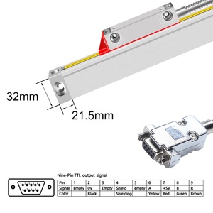 DITRON Metall gehäuse Dro 2/3/4-Achsen-Digitalanzeige mit linearem Glaskalen-Encoder sensor zum Fräsen von Drehmaschinen - Product Image 5