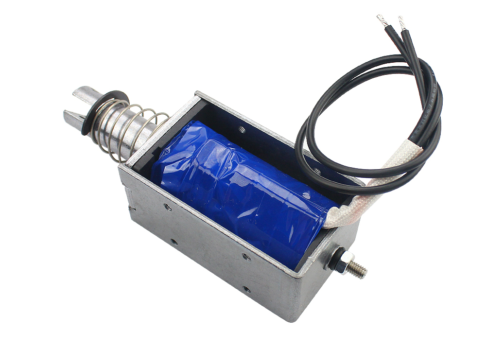 LY019 strong push-pull electromagnet DC12v 24v traction solenoid telescopic rod stroke 23mm electromagnetic lock 5 Hbc02075c3ed2446984f2cdb8407f4286V