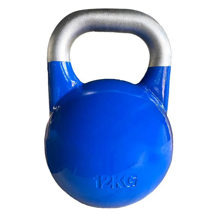 Hierro fundido entrenamiento fitness gimnasio fuerza competición kettlebells hierro fundido kettlebells con agarre