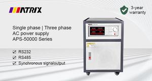 MATRIX 20KVA三相入力三相出力プロSPWM可変周波数AC電源 - Product Image 4